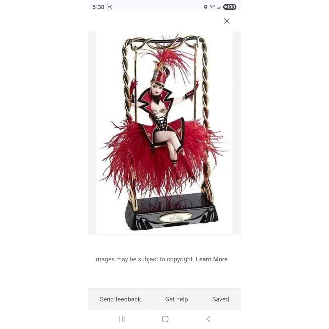 Poupée Barbie Circus Bob Mackie 2010 – Gold Label – Mattel – Collection Neuve