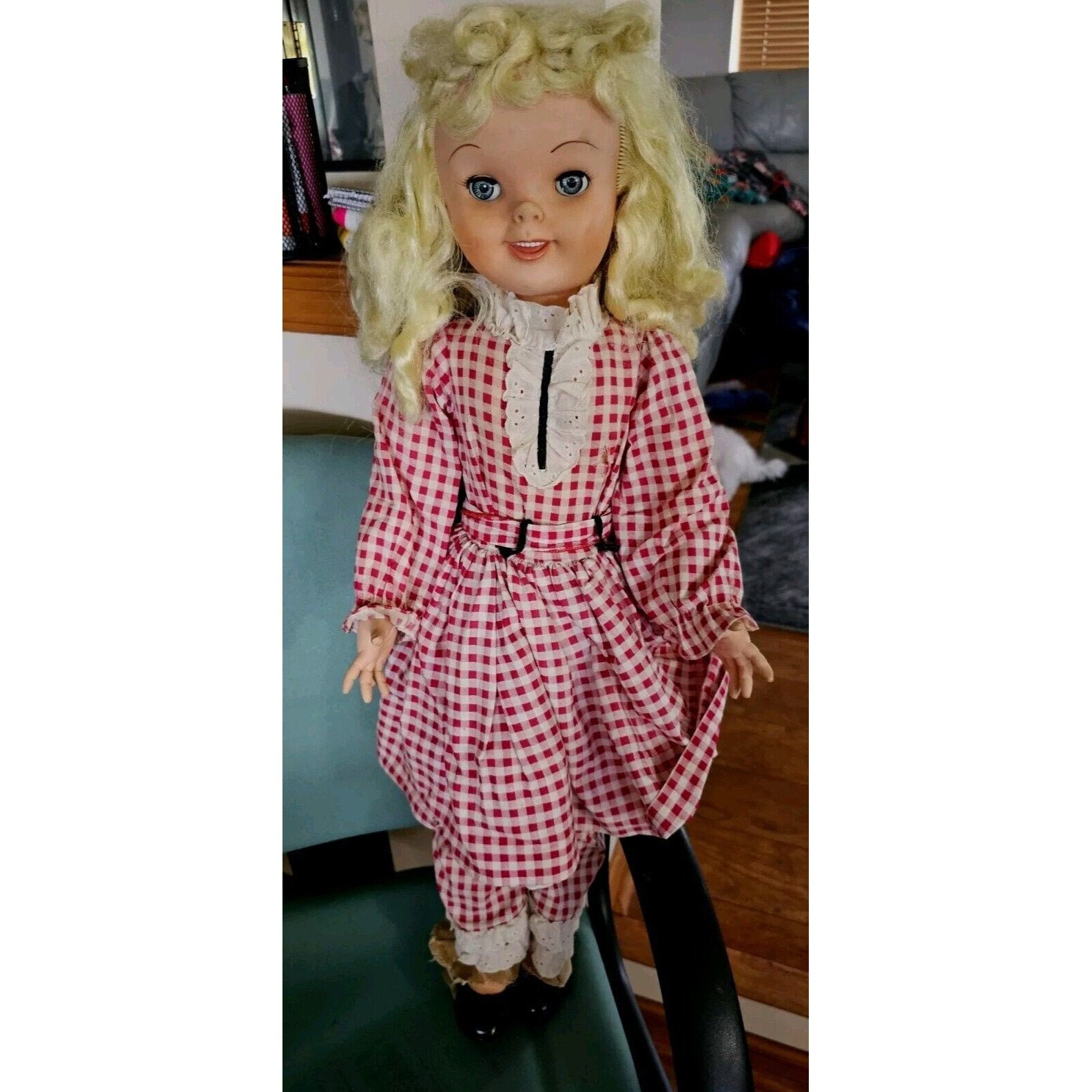 Vintage 1960 s Uneeda 30 Walt Disney Productions Pollyanna Playpal Doll Etsy