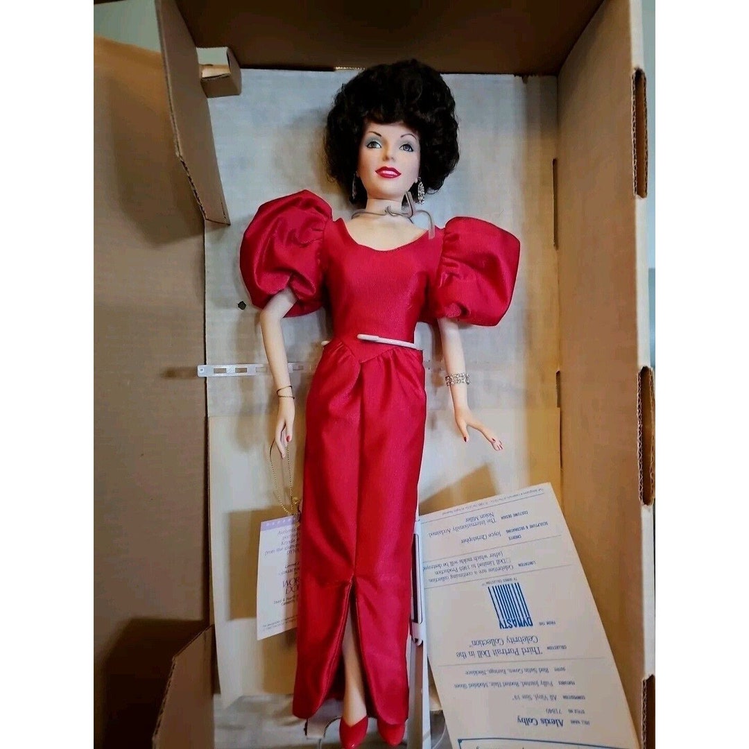 1985 World Doll Dynasty ALEXIS COLBY 19 Celebrity Doll Joan Collins 71840 NIB - Etsy