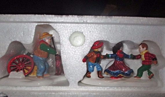 Department 56 Snow Village Ornament At The Barn Dance Etsy