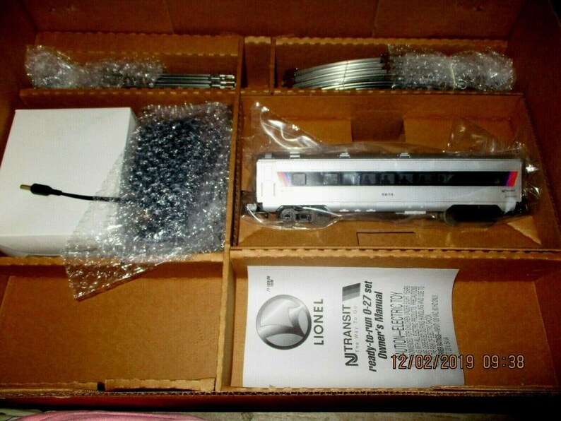 lionel new jersey transit train set