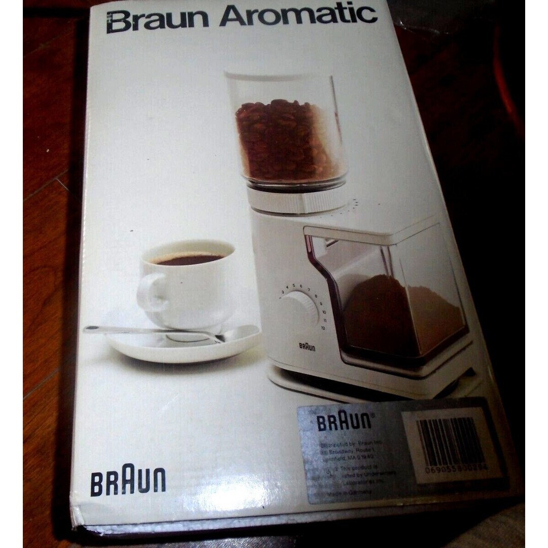 Braun Aromatic Coffeemaker Automatic Timer Holds 250g of Beans West