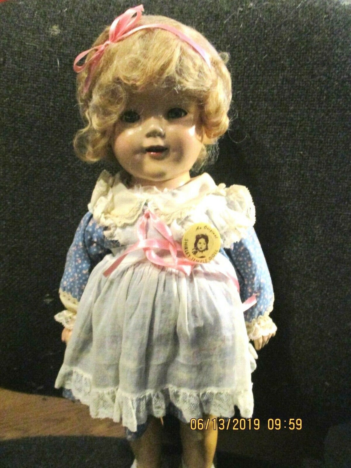 1935 Original Ideal Shirley Temple Doll As The Little Rebel Etsy