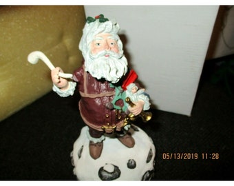 1990 1st Event DR Duncan Royale Nast & Music 8" Santa Claus Musical Figurine