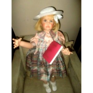 Hildegard Gunzel Binella 28 Poseable Blonde Puppen Doll MIB w/COA 44/750 image 8