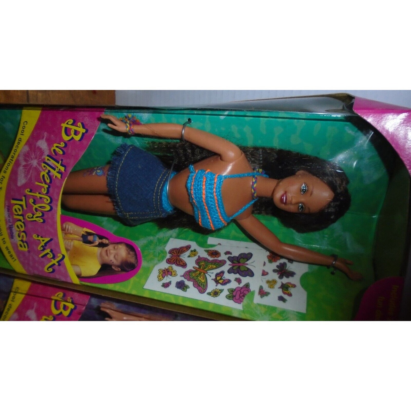 1998 Mattel Butterfly Art Kira & Teresa Friend of Barbie Dolls Etsy