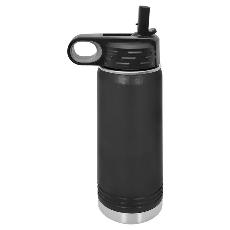 Custom Laser Etched North Carolina Home Water Bottle - 20 oz or 32 oz zdjęcie 5