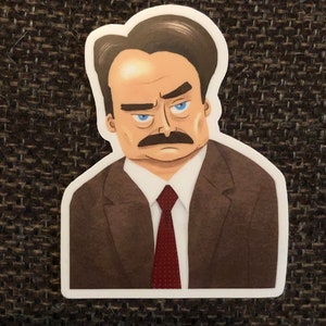 Ron Swanson Sticker