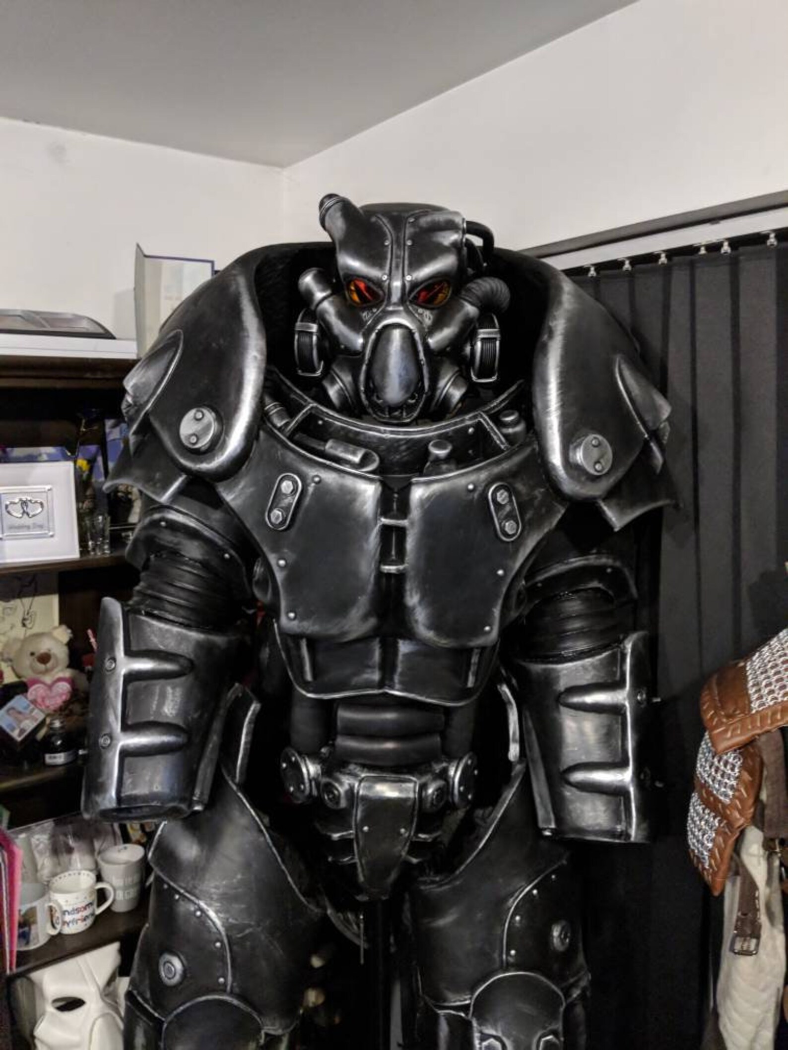 Fallout 4 Helmet X01 power armour helmet wearable Etsy