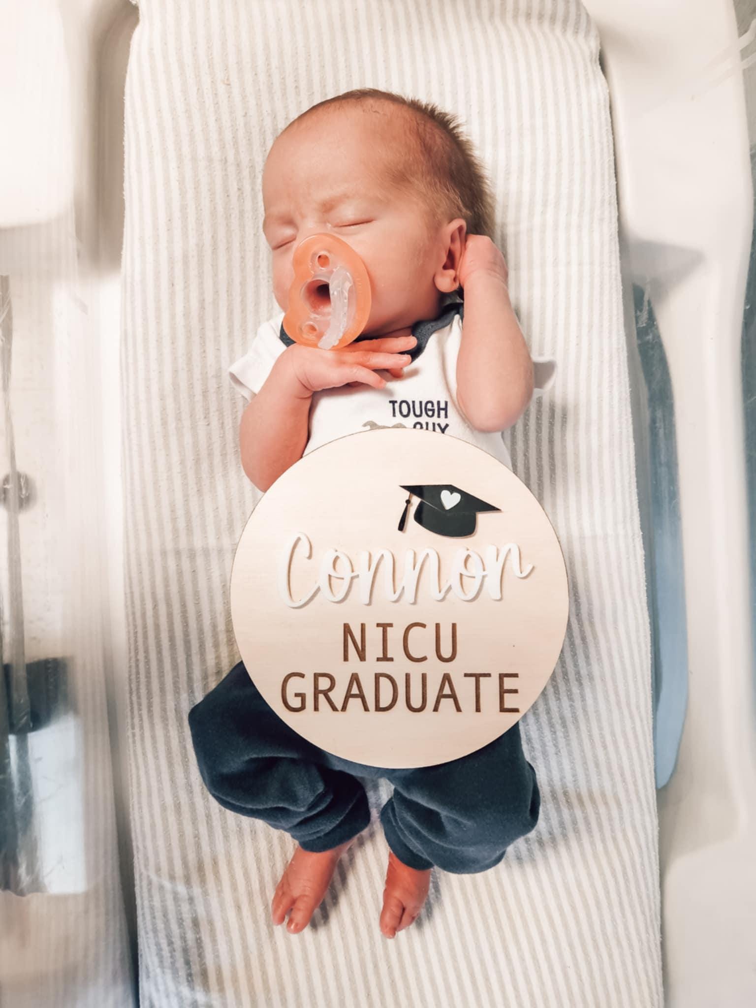 Nicu Grad Sign Graduate From Nicu
