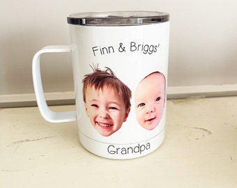 Personalized with your baby's photo, Baby Mug, Coffee Mug, Mug for Mom, Mug for Dad, Grandparent Gift, Grandma, Grandpa - FREE SHIPPING