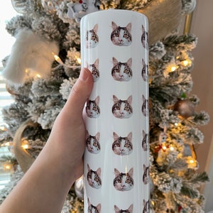 Custom Tumbler with Baby Face, pet face, kids faces, Mothers day