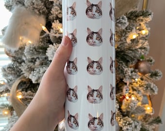 Custom Tumbler with Baby Face, pet face, kids faces, Mothers day