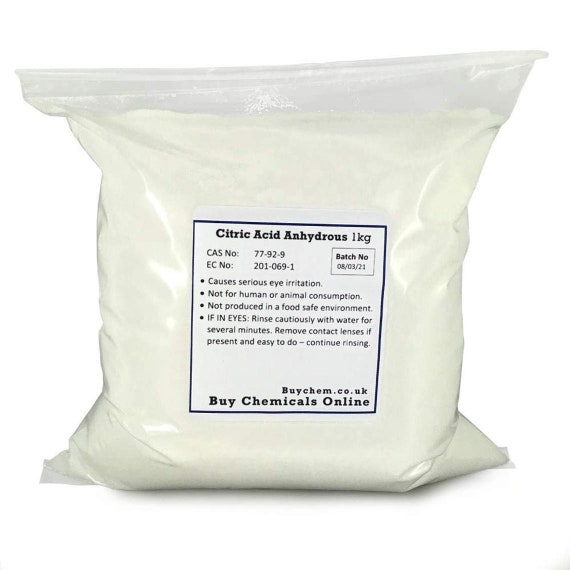 Acide Citrique en Poudre 1 kg