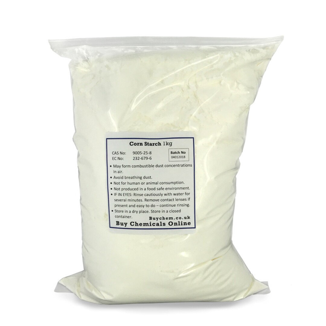 Corn Starch 1kg for Bath Bomb Making Etsy
