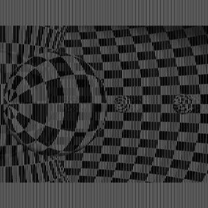 Geometric Scanimation Art Prints: Moving Optical Illusion (Digital Download PNGs, GIFs Included) image 10