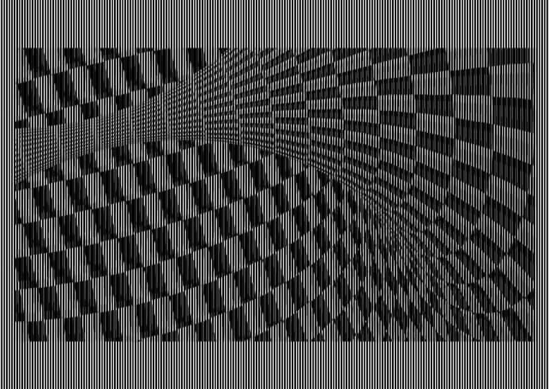 Geometric Scanimation Art Prints: Moving Optical Illusion (Digital Download PNGs, GIFs Included) image 8