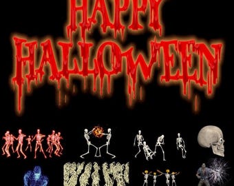 3D Halloween Animation Pack – Spooky Party Projections (Digital Download)