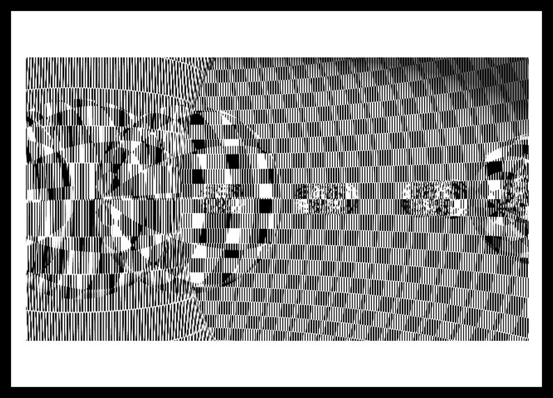 Geometric Scanimation Art Prints: Moving Optical Illusion (Digital Download PNGs, GIFs Included) image 6