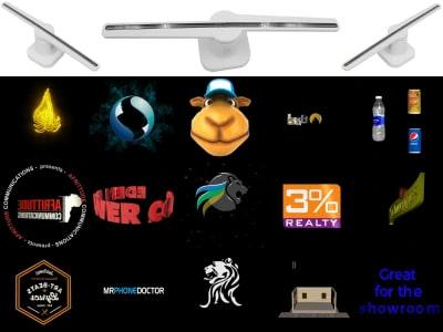 Custom 3D Animation Video for LED Hologram Fan Display - Etsy