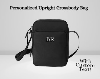 Personalized Crossbody Bag with Name/Initials, Customized Bag