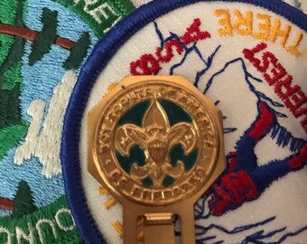 boy scout scarf clip