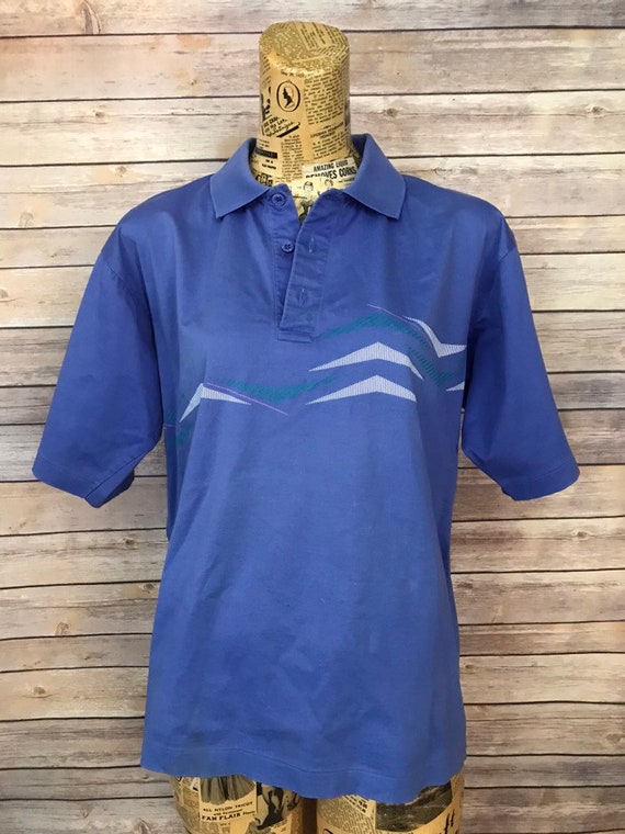 80's style polo shirts