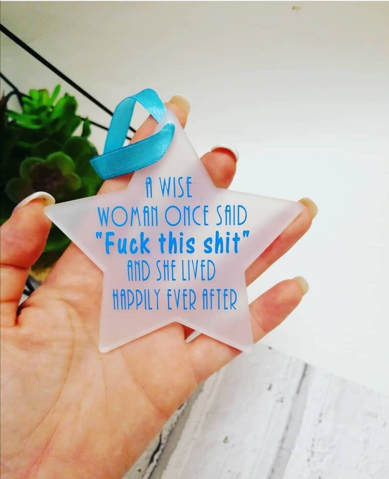 Funny Secret Santa Gifts for Best Friend A Woman Once Said | Etsy UK