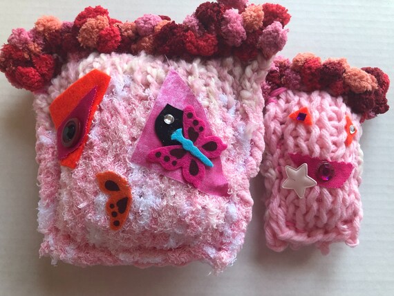 knitted plush toys