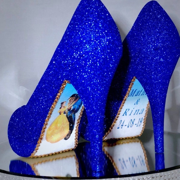 beauty and the beast heels