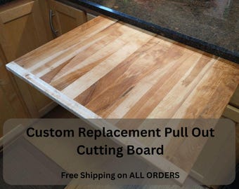 Reemplazo de tabla de cortar deslizable/extraíble personalizada