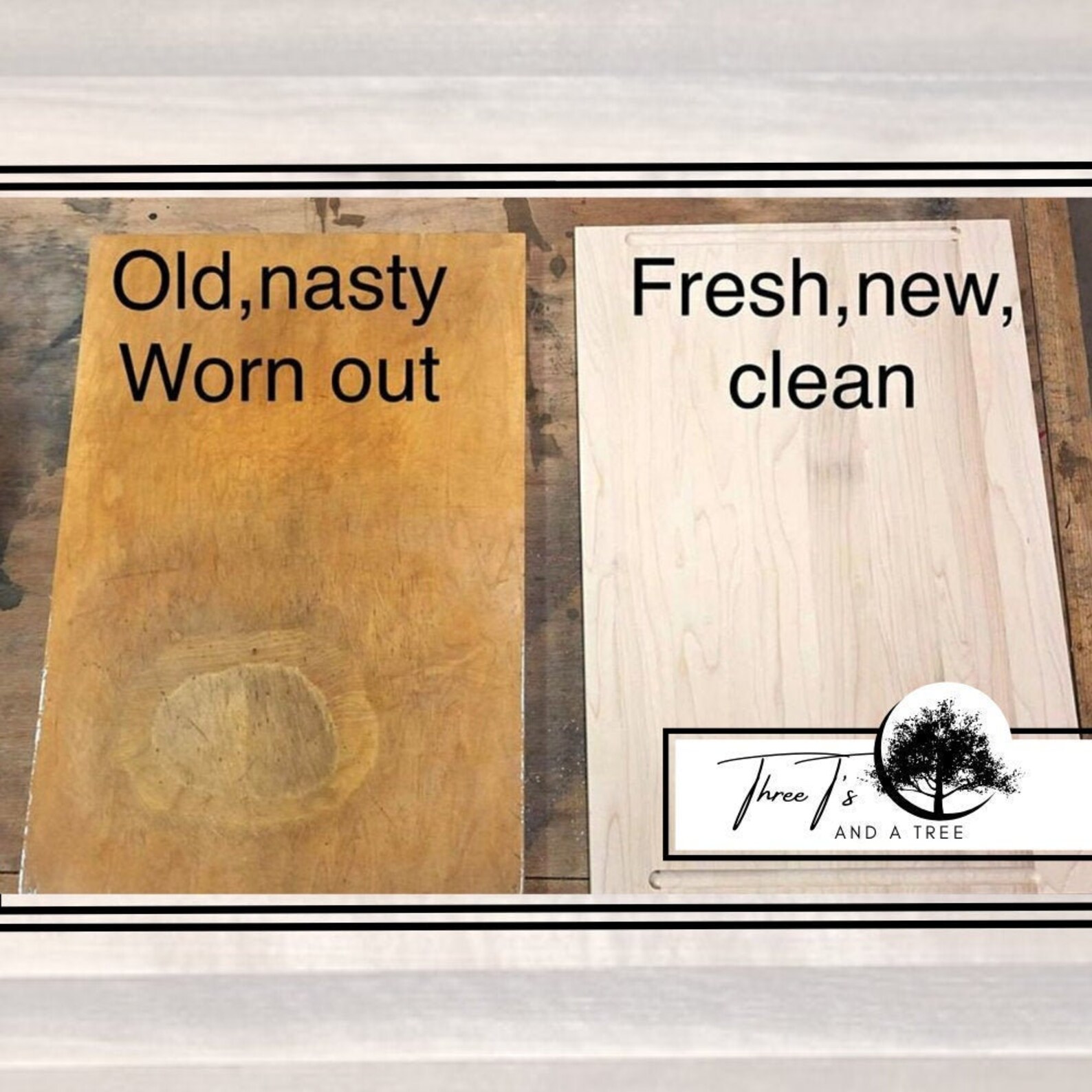 Custom Slide Out/pull Out Cutting Board Etsy