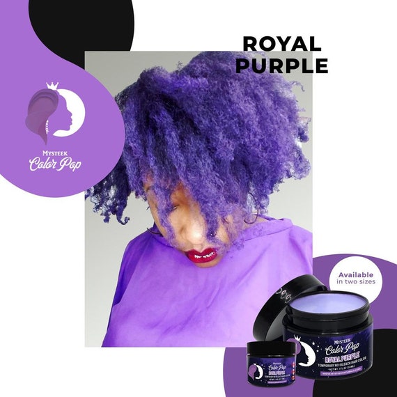 Purple-natural Hair Dye for Dark Hair or Light Hair Temporary - Etsy Purple-natural Hair Dye for Dark Hair or Light Hair Temporary - Etsy
