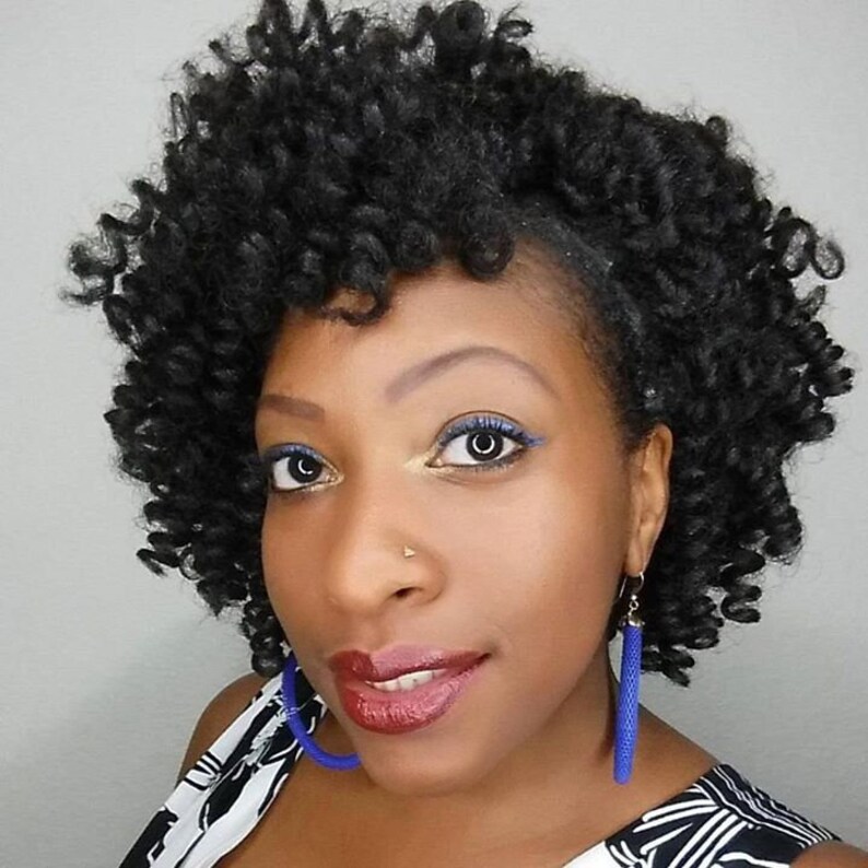 Beauty Black temporary Hair Color for Dark Hair or Light Etsy