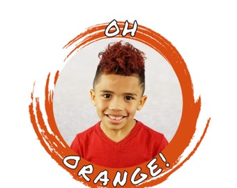 Oh Orange-Temporary Hair Color for Dark Hair or Light Hair, Natural Hair Coloring with No Hair Bleach, Wash Out Hair Color