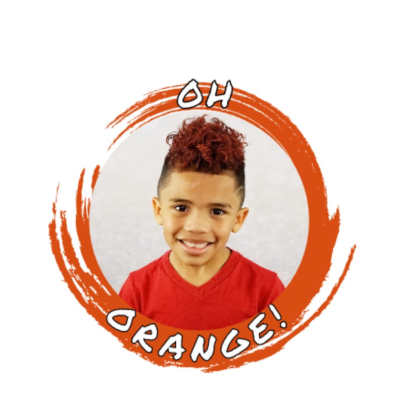 Oh Orangetemporary Hair Color for Dark Hair or Light Hair, Natural