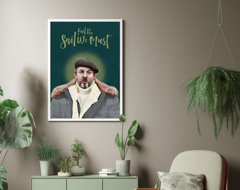 Andrew Weatherall A3 'Fail We May, Sail We Must' print