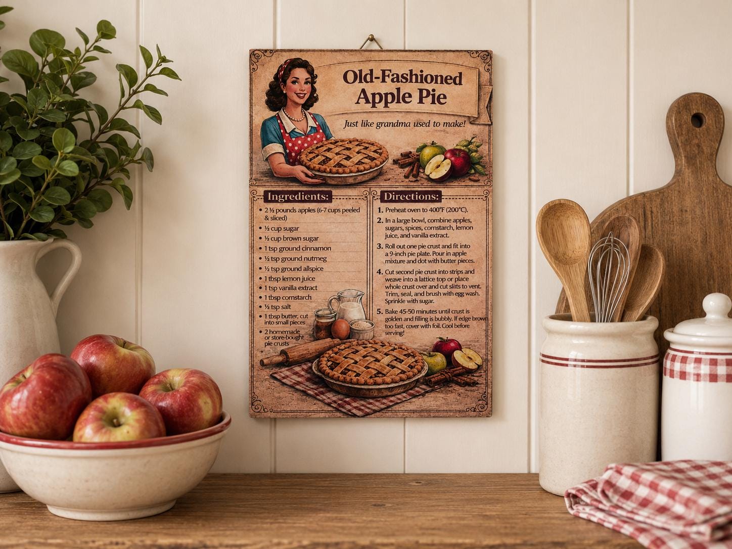 Vintage Pie Sign - Etsy