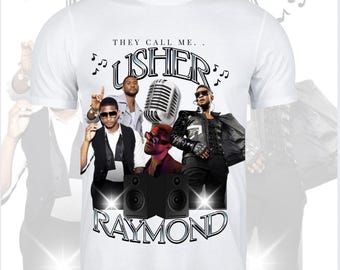 Op Usher geïnspireerde digitale afbeelding van T-shirt – direct downloaden