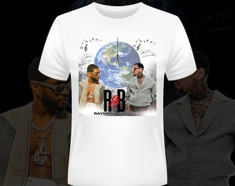 Raymond & Brown Tour 2026, Usher x Chris Brown T-shirtontwerp (digitale download)
