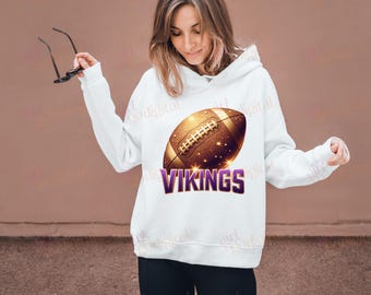 Vikingenvoetbal, png PNGEgg | Minnesota glitter voetbal, png | Girly Vikings glittery voetbal digitaal ontwerpbestand | | Sportsublimatie downloaden