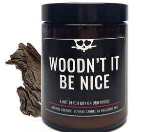 Woodn't it be nice geurkaars - scented candle