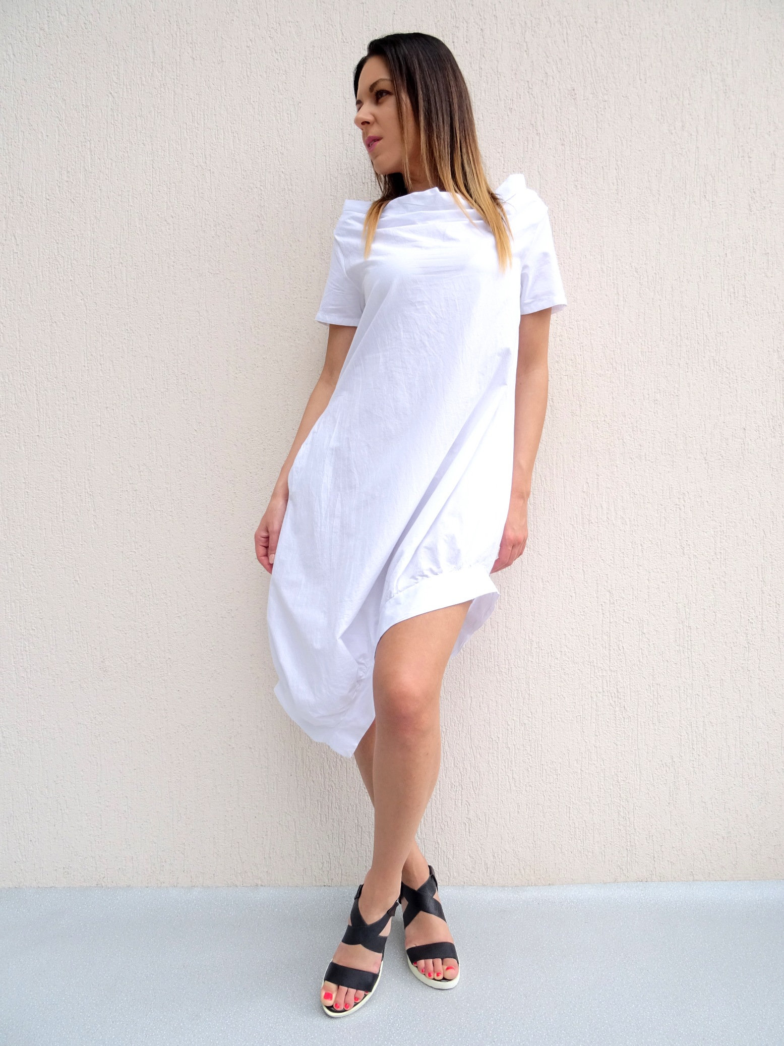 Callo fantasia asymmetric dress best sale
