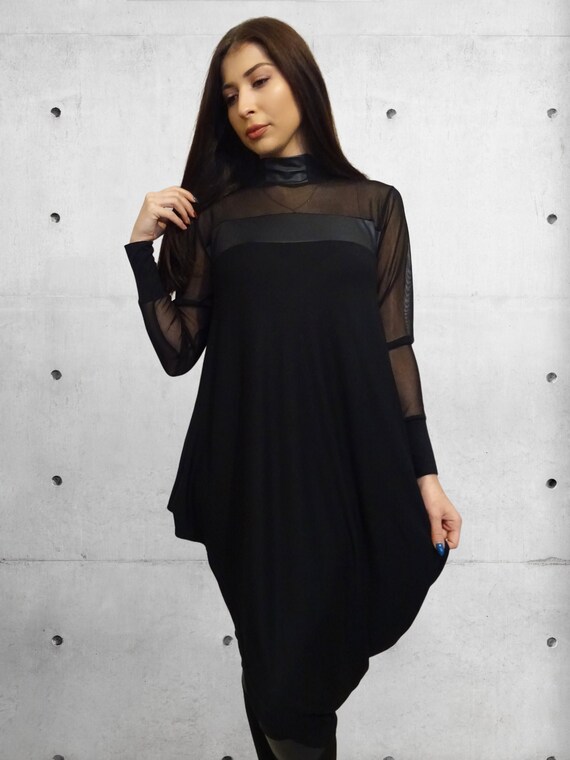 Tunic/asymmetric Tunic/tunic Dress/plus 