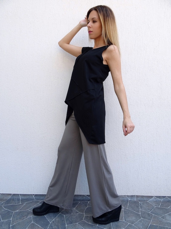 loose fit wide leg jeans