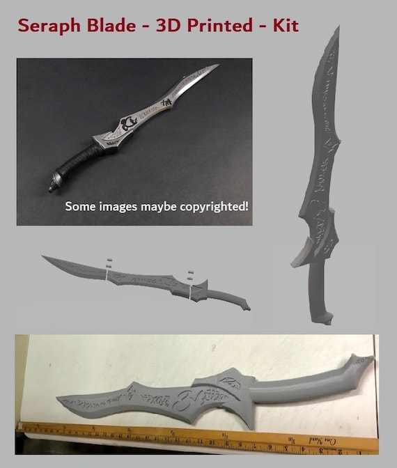 Buy Inspired by the TV Series Shadowhunters Seraph Blade 3D Printed Sword  kit Online in India 