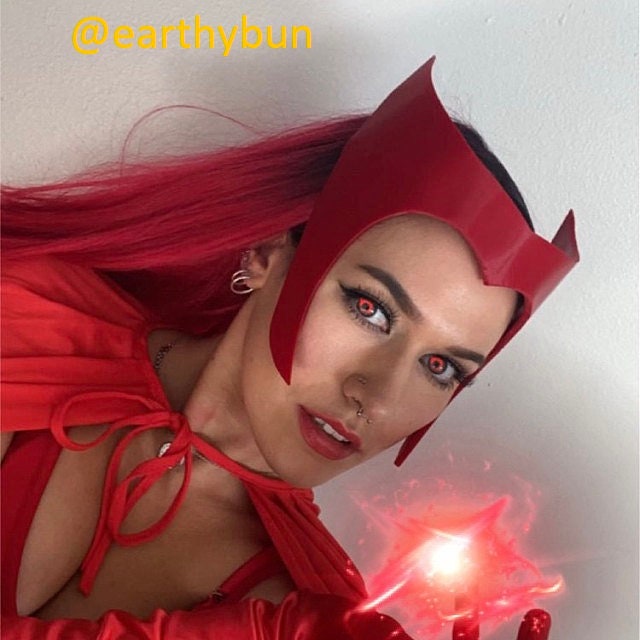 Das Scarlet Witch Inspiriertes Headpiece Etsy