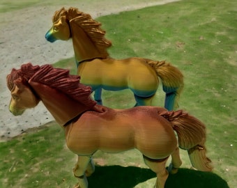 Desktop Figet Toys - Pair of Horses