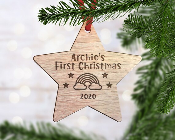 baby announcement bauble