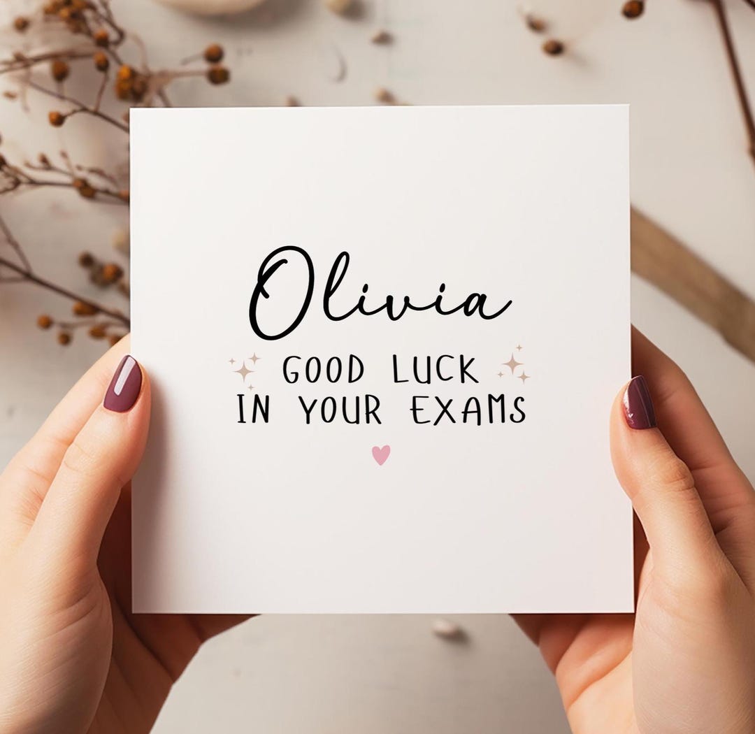 Good Luck in Your Exams Card – Exam Encouragement – You’ve Got This ...